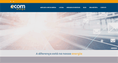 Desktop Screenshot of ecomenergia.com.br